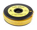 Slide-On Pre-Printed '1' Cable Marker 4mm Reel of 1000 pieces